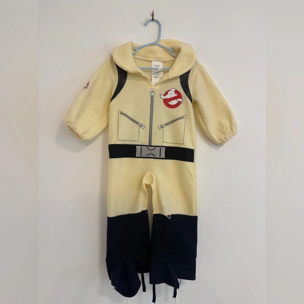 Kids Ghostbusters Costume - Cream and Black